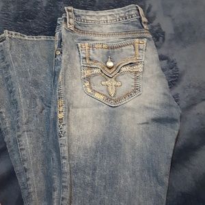 Boot cut jeans